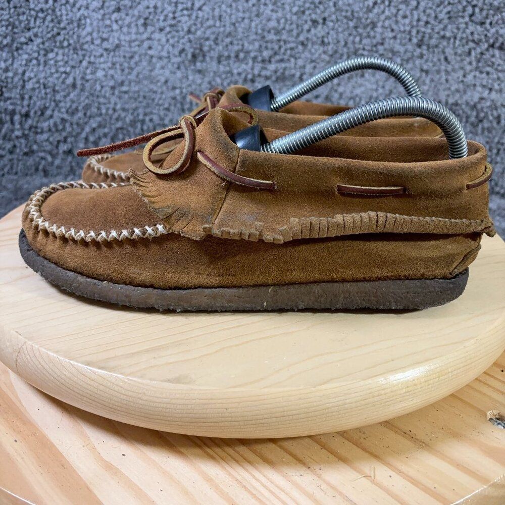 Eastland Brown Suede Moccasin Shoes